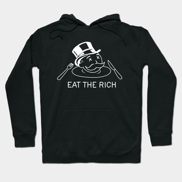 Eat The Rich Hoodie by valentinahramov